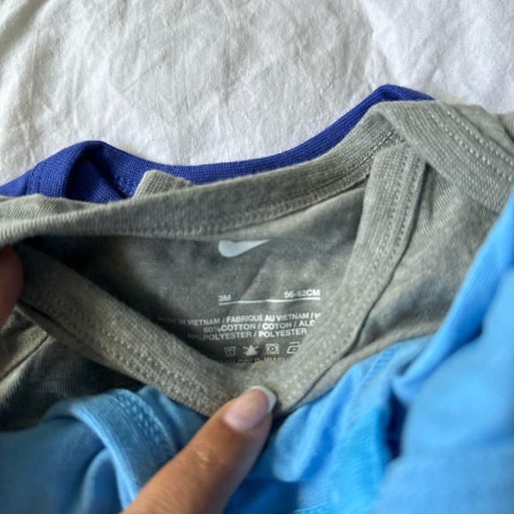Nike Long Sleeve Bodysuits Bundle 3-6 months - Picture 2 of 3